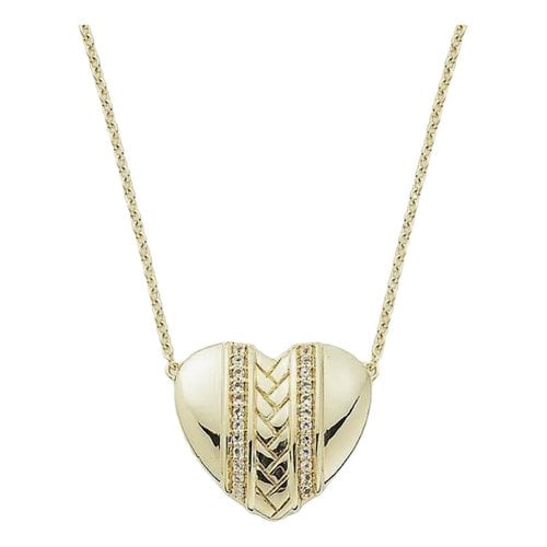 Pre-owned Judith Ripka Necklace In Gold