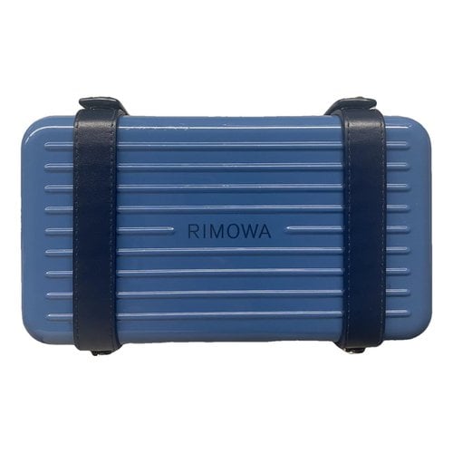 Pre-owned Rimowa Bag In Blue