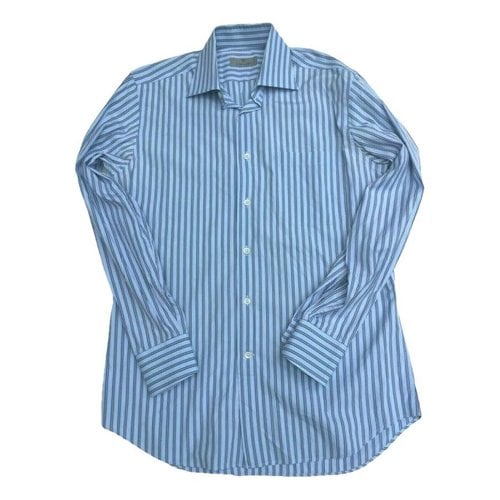 Pre-owned Canali Shirt In Blue