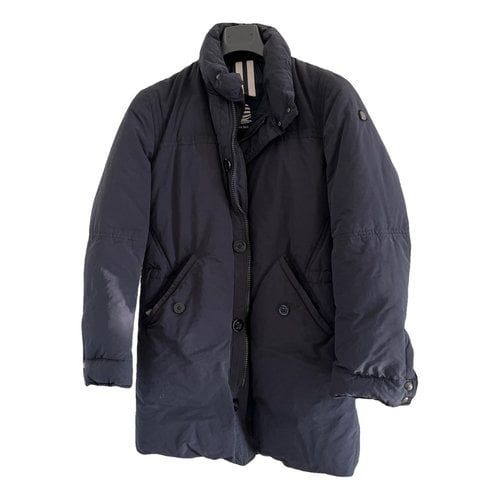 Pre-owned Marina Yachting Puffer In Blue