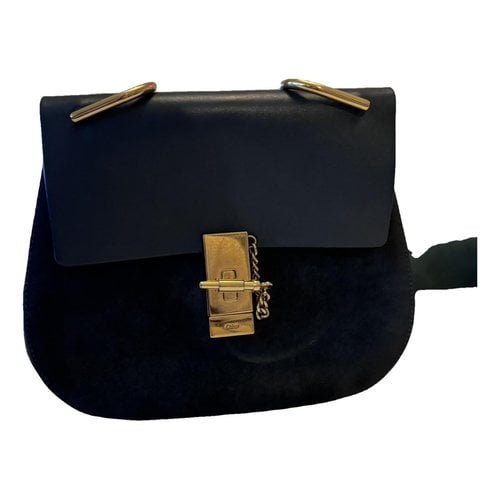 Pre-owned Chloé Drew Crossbody Bag In Blue