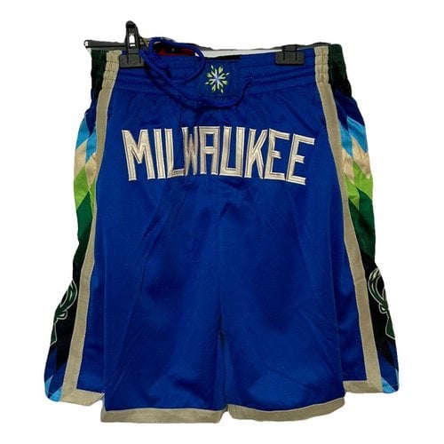 Pre-owned Nba Short In Blue