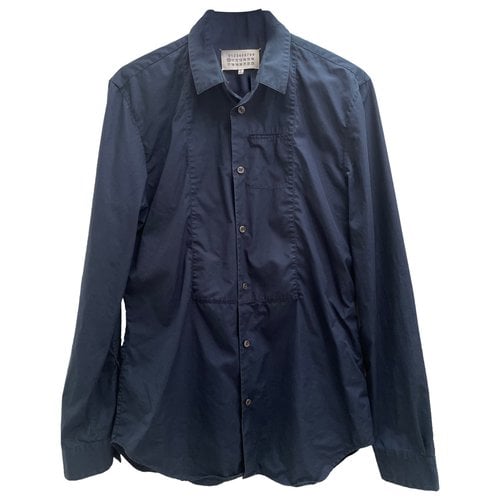 Pre-owned Maison Margiela Shirt In Blue