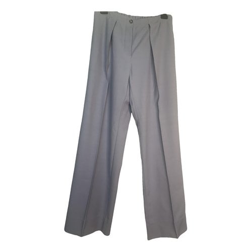 Pre-owned Acne Studios Trousers In Purple