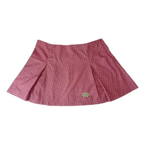 Pre-owned Adidas Originals Mini Skirt In Pink