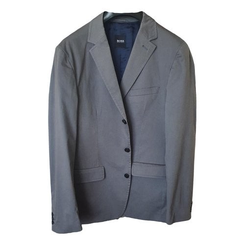 Pre-owned Hugo Boss Vest In Grey