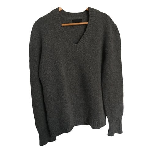 Pre-owned Burberry Cashmere Pull In Grey