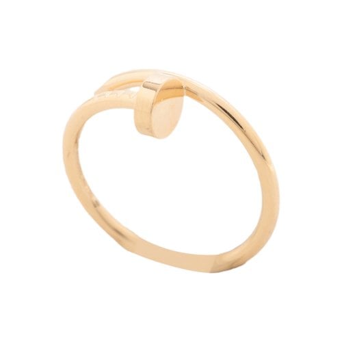 Pre-owned Cartier Juste Un Clou Yellow Gold Ring