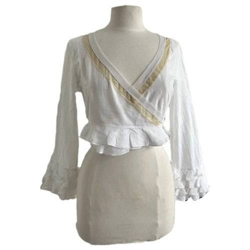 Pre-owned Chantal Thomass Blouse In White
