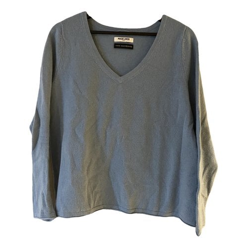 Pre-owned Max & Moi Cashmere Jumper In Blue