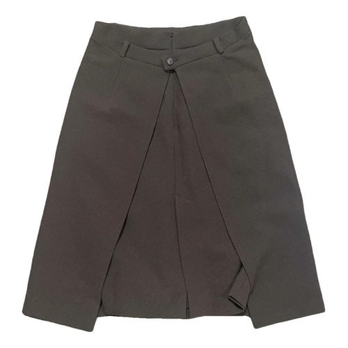 Pre-owned Balenciaga Mid-length Skirt In Brown
