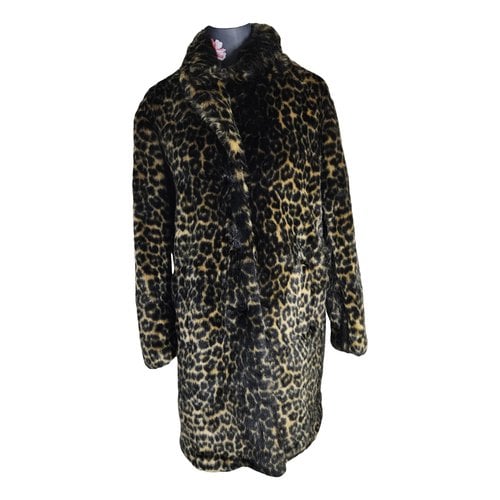 Pre-owned The Kooples Faux Fur Coat In Other