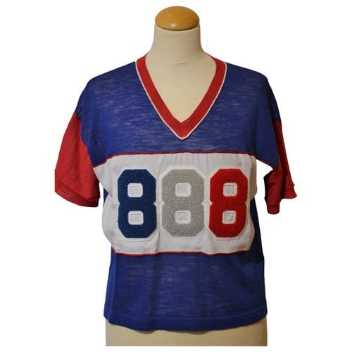Pre-owned Dondup Jersey Top In Multicolour