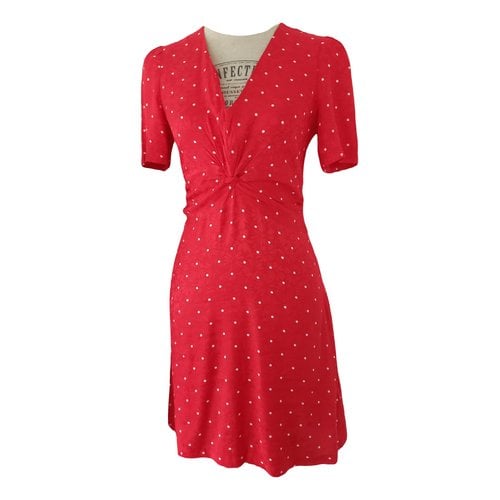 Pre-owned Maje Mid-length Dress In Red