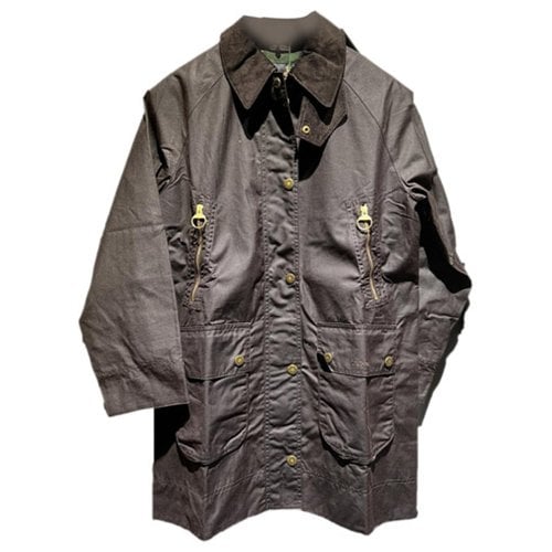 Pre-owned Barbour Parka In Brown
