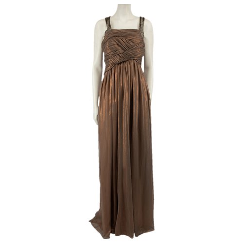 Pre-owned Matthew Williamson Dress In Brown
