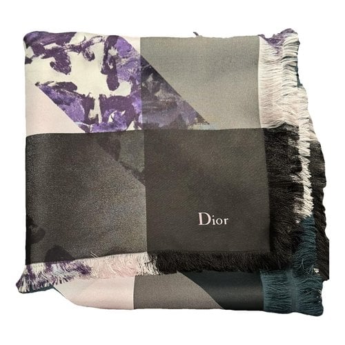 Pre-owned Dior Silk Scarf In Other