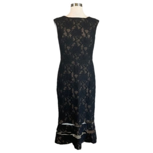Pre-owned Lauren Ralph Lauren Mid-length Dress In Black