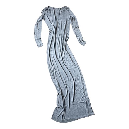 Pre-owned Acne Studios Maxi Dress In Grey