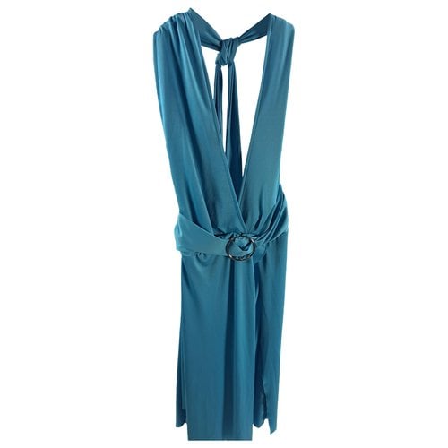 Pre-owned Jaded London Mid-length Dress In Turquoise