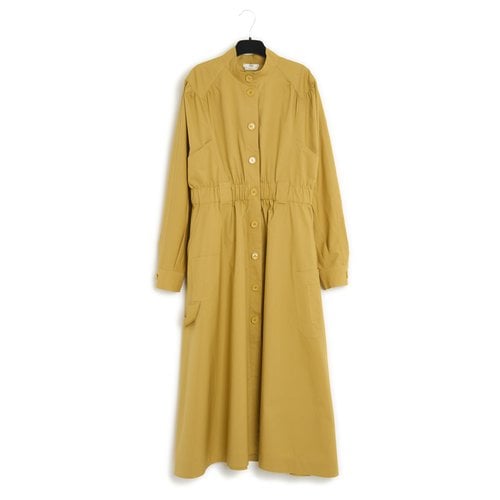 Pre-owned Fendi Mid-length Dress In Yellow