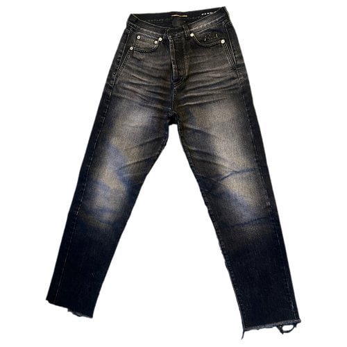 Pre-owned Saint Laurent Jeans In Grey