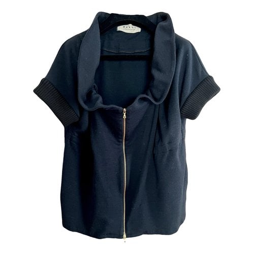 Pre-owned Marni Wool Blouse In Navy