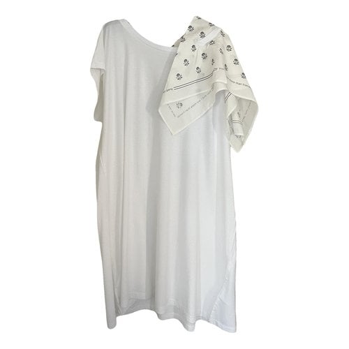 Pre-owned Mm6 Maison Margiela Mid-length Dress In White