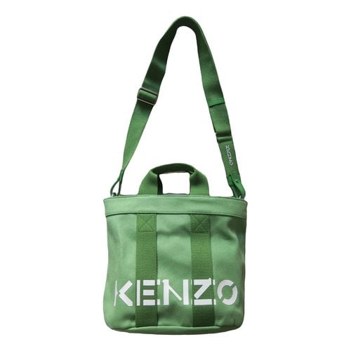Pre-owned Kenzo Crossbody Bag In Green