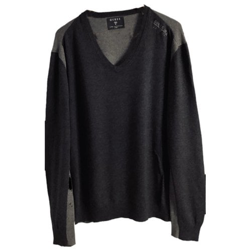 Pre-owned Guess Sweatshirt In Grey