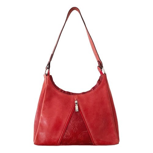 Pre-owned Gianni Chiarini Leather Handbag In Red