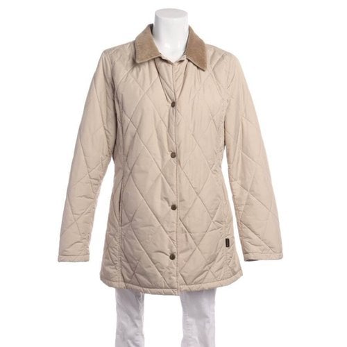 Pre-owned Barbour Jacket In White