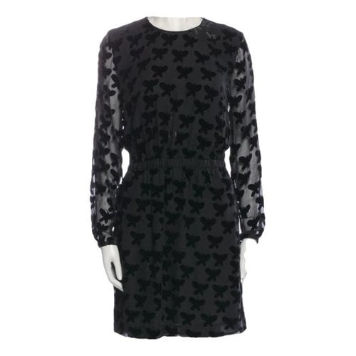 Pre-owned Band Of Outsiders Mini Dress In Black