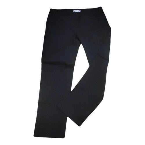 Pre-owned Marella Chino Pants In Black