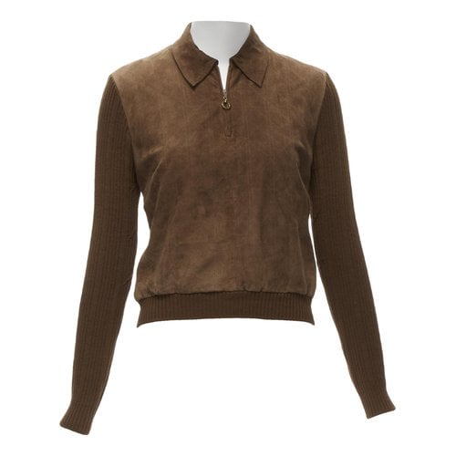 Pre-owned Dior Cardigan In Brown