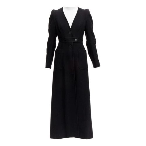 Pre-owned Maison Margiela Coat In Black