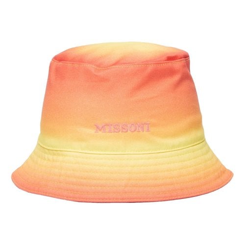 Pre-owned Missoni Hat In Orange