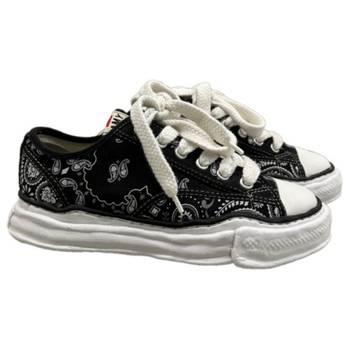Pre-owned Miharayasuhiro Low Trainers In Black