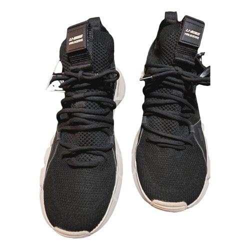 Pre-owned Neil Barrett High Trainers In Black