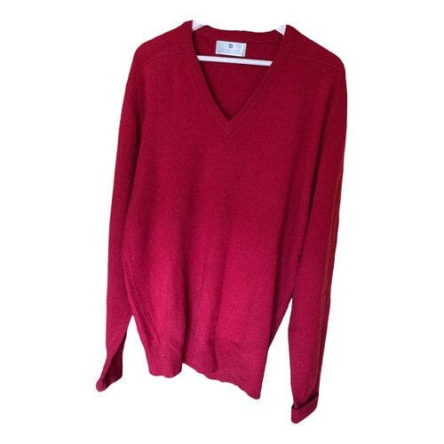 Pre-owned Ballantyne Wool Pull In Red