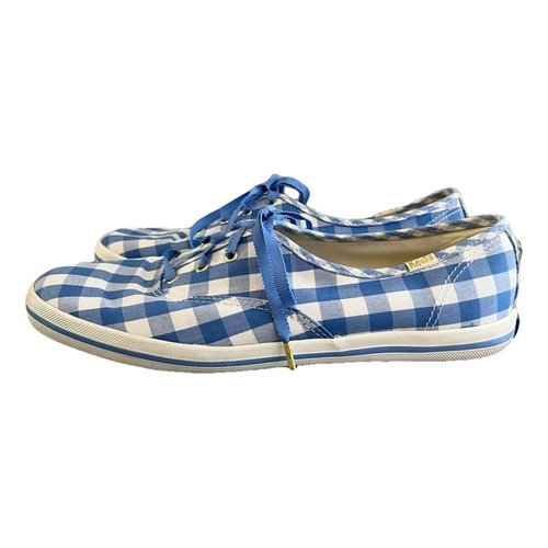 Pre-owned Kate Spade Trainers In Blue