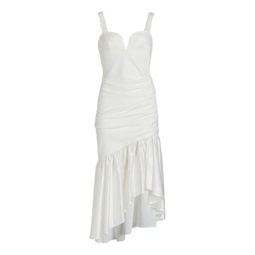 Pre-owned Cinq À Sept Mini Dress In White