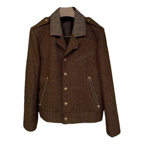 Pre-owned Marc Jacobs Wool Jacket In Brown