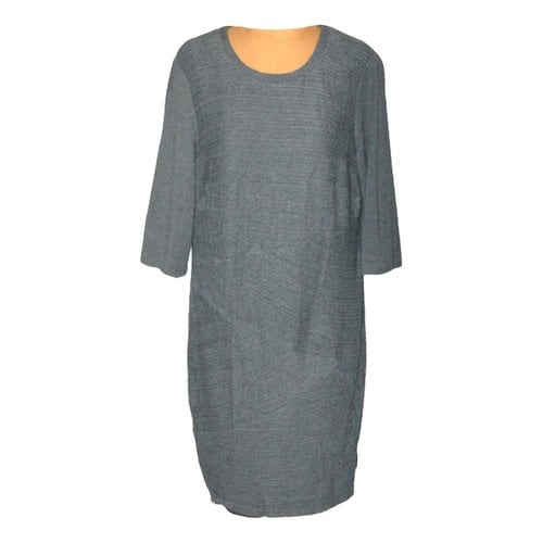 Pre-owned Gerry Weber Maxi Dress In Grey