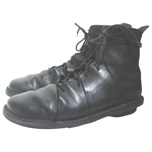 Pre-owned Trippen Leather Boots In Black