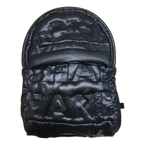 Pre-owned Chanel Cocoon Backpack In Black