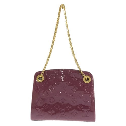Pre-owned Louis Vuitton Leather Handbag In Purple