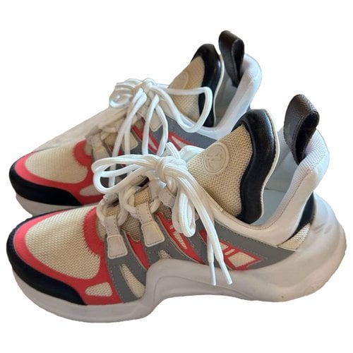 Pre-owned Louis Vuitton Archlight Cloth Trainers In Multicolour