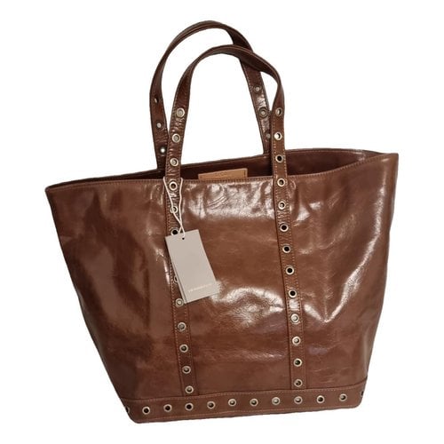 Pre-owned Vanessa Bruno Leather Handbag In Brown
