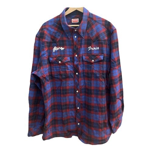 Pre-owned Kenzo Wool Shirt In Multicolour
